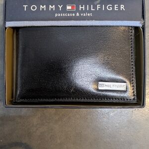 TTL Tommy Hilfiger Black Leather Wallet